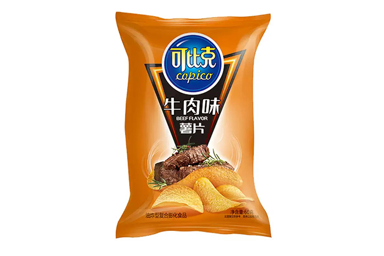 COPICO POTATO CHIPS BEEF FLAVOR 60G